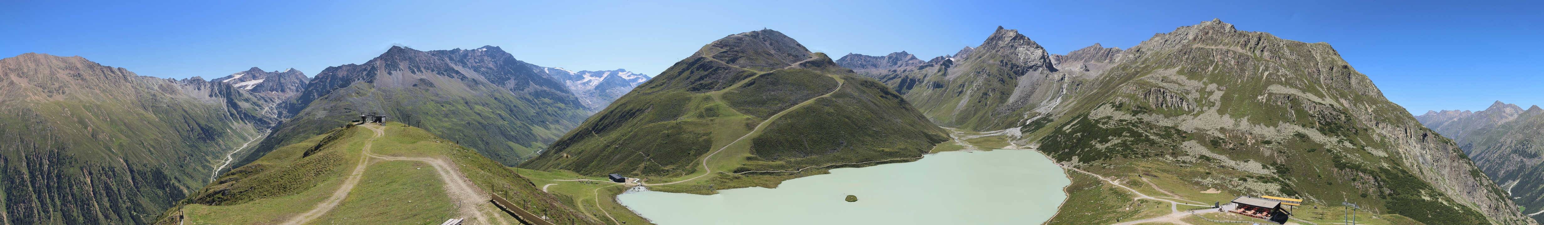 Archived image Webcam Pitztal - Rifflsee