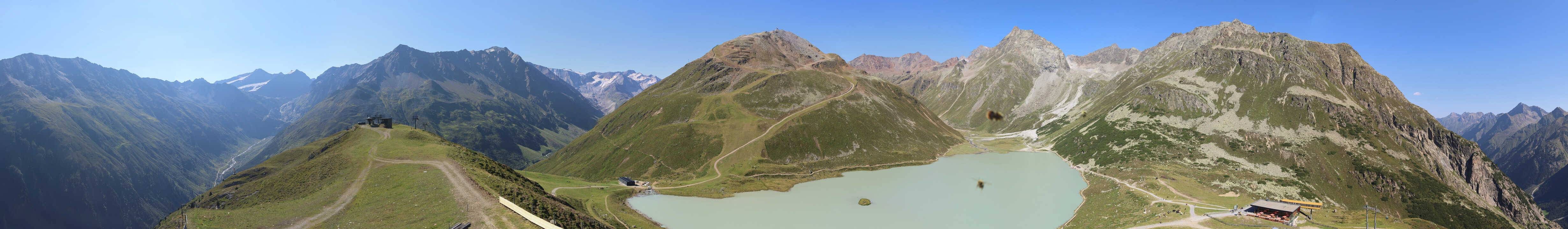 Archiv Foto Webcam Panoramablick auf den Rifflsee