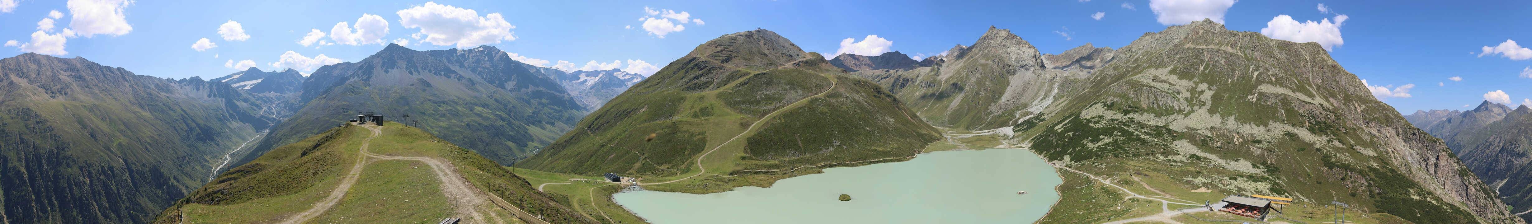 Archiv Foto Webcam Panoramablick auf den Rifflsee