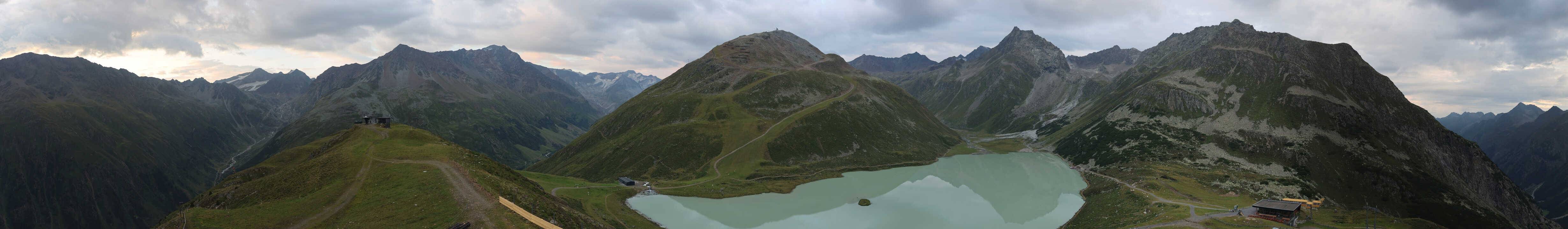 Archiv Foto Webcam Panoramablick auf den Rifflsee