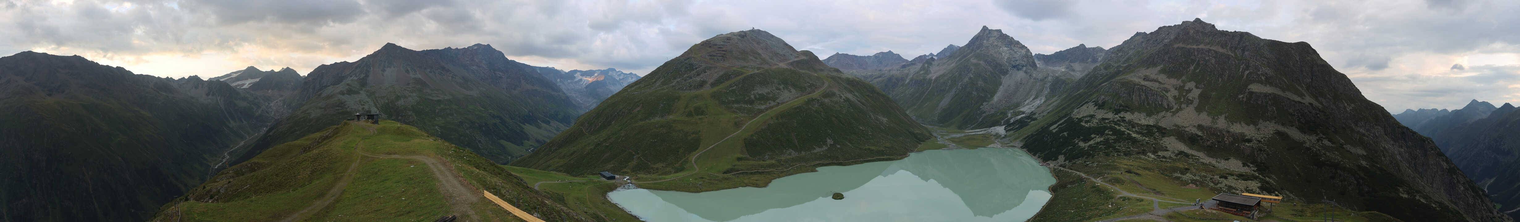 Archiv Foto Webcam Panoramablick auf den Rifflsee