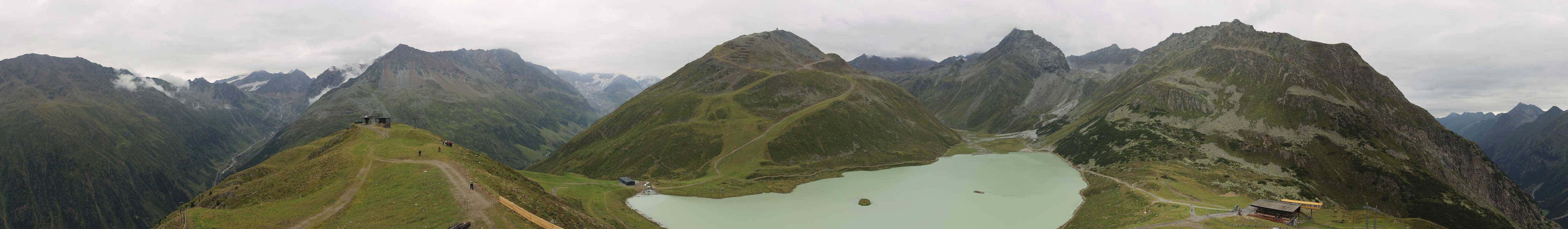 Archiv Foto Webcam Panoramablick auf den Rifflsee