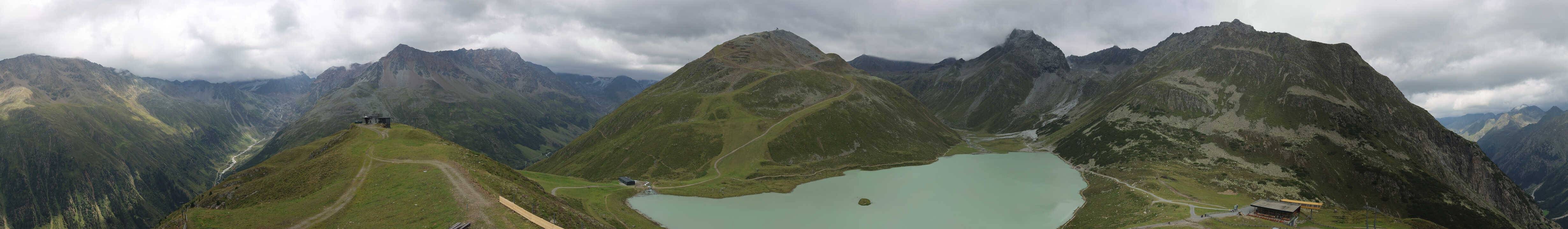 Archiv Foto Webcam Panoramablick auf den Rifflsee