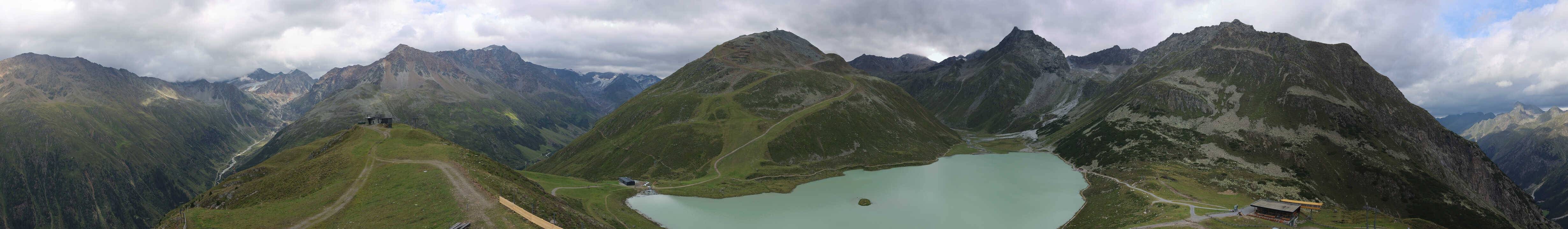 Archiv Foto Webcam Panoramablick auf den Rifflsee