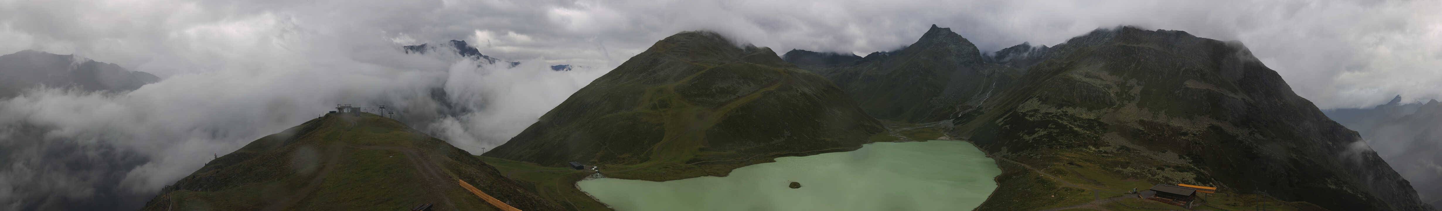 Archiv Foto Webcam Panoramablick auf den Rifflsee