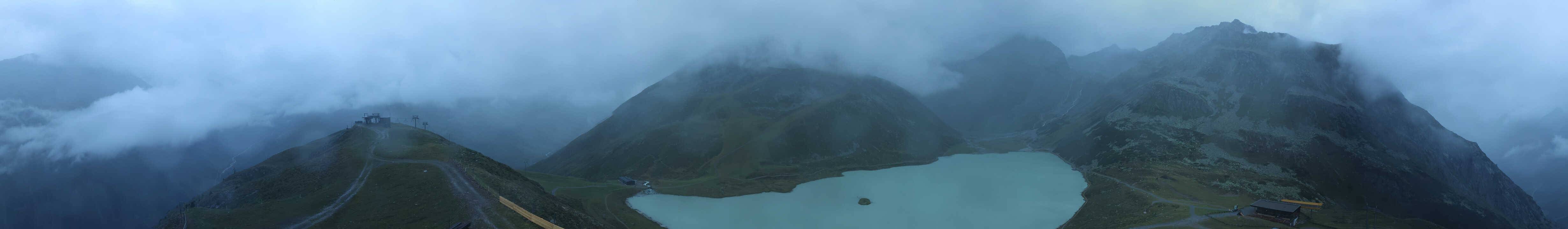 Archiv Foto Webcam Panoramablick auf den Rifflsee
