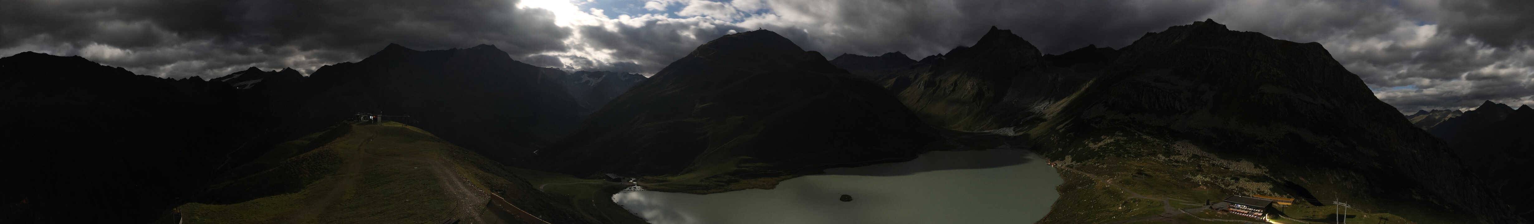 Archiv Foto Webcam Panoramablick auf den Rifflsee