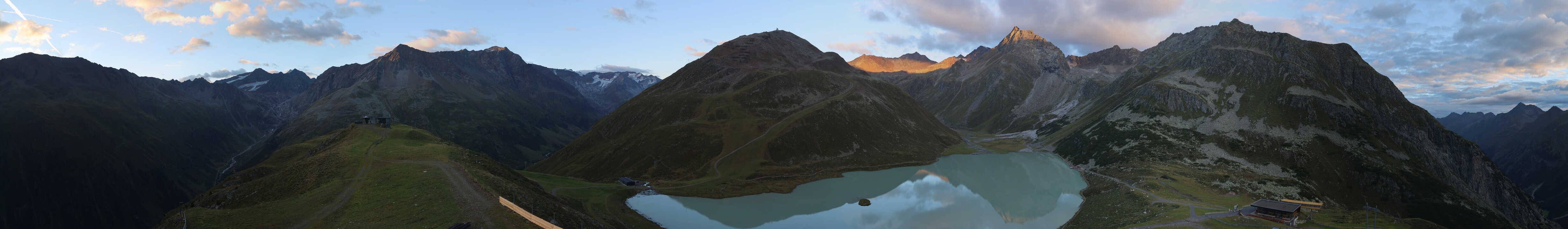 Archiv Foto Webcam Panoramablick auf den Rifflsee