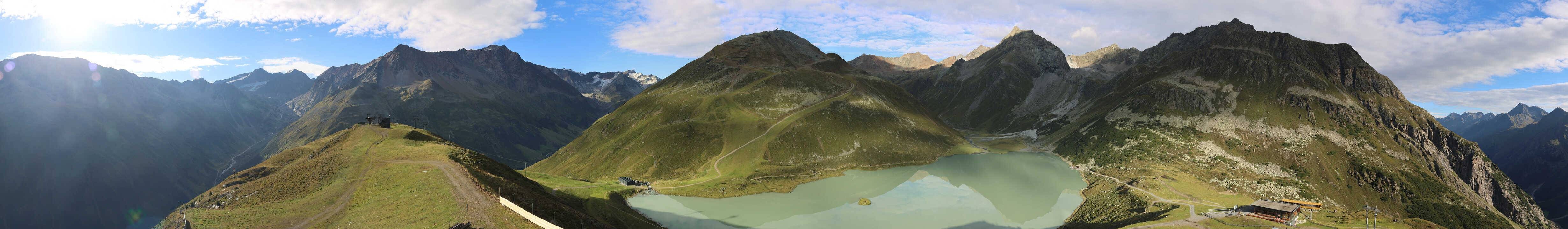 Archiv Foto Webcam Panoramablick auf den Rifflsee
