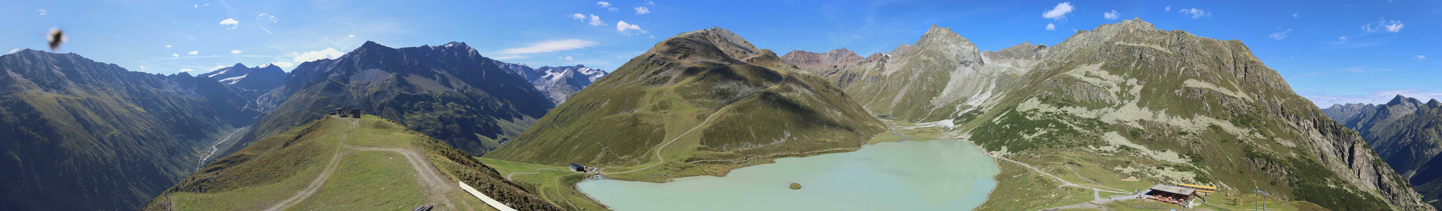 Archiv Foto Webcam Panoramablick auf den Rifflsee