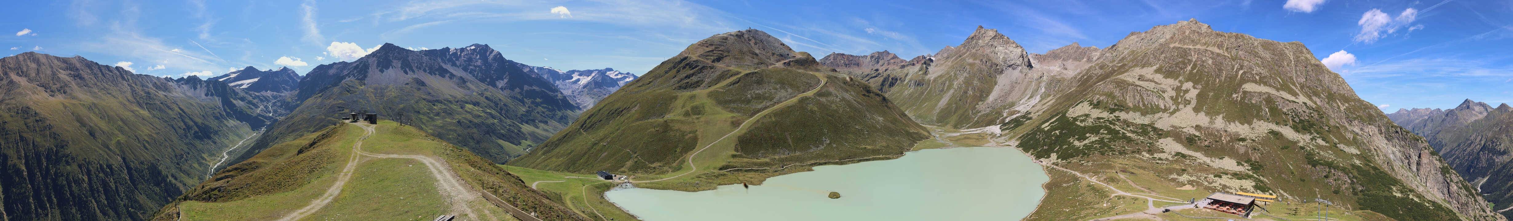 Archiv Foto Webcam Panoramablick auf den Rifflsee