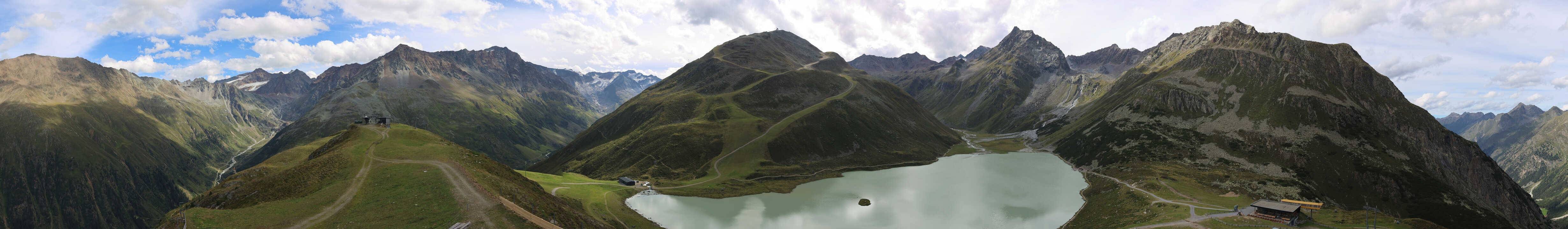 Archiv Foto Webcam Panoramablick auf den Rifflsee