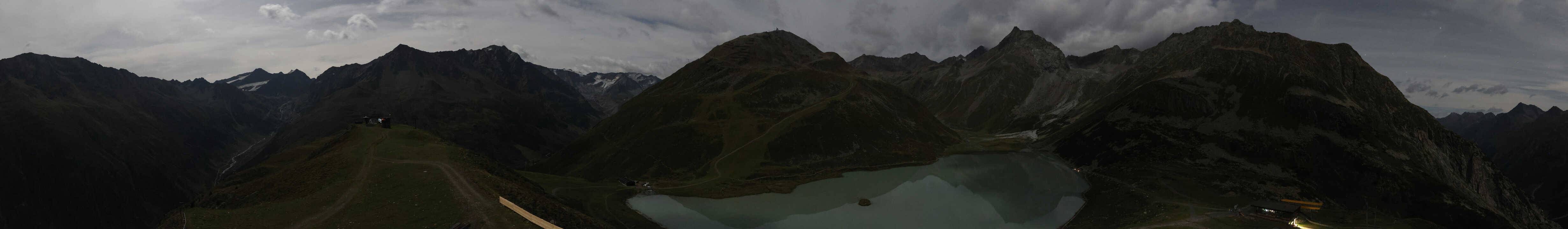Archived image Webcam Pitztal - Rifflsee