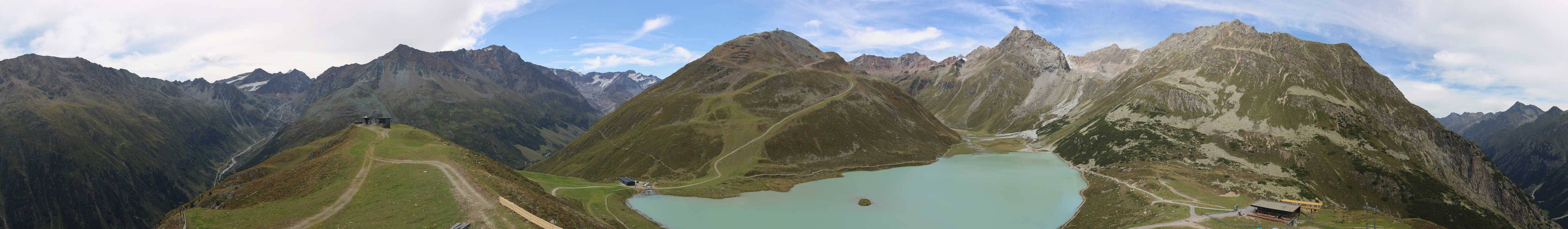 Archived image Webcam Pitztal - Rifflsee