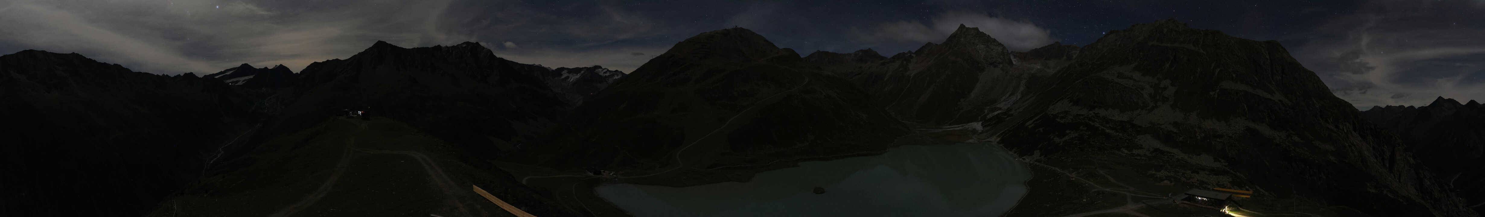Archiv Foto Webcam Panoramablick auf den Rifflsee