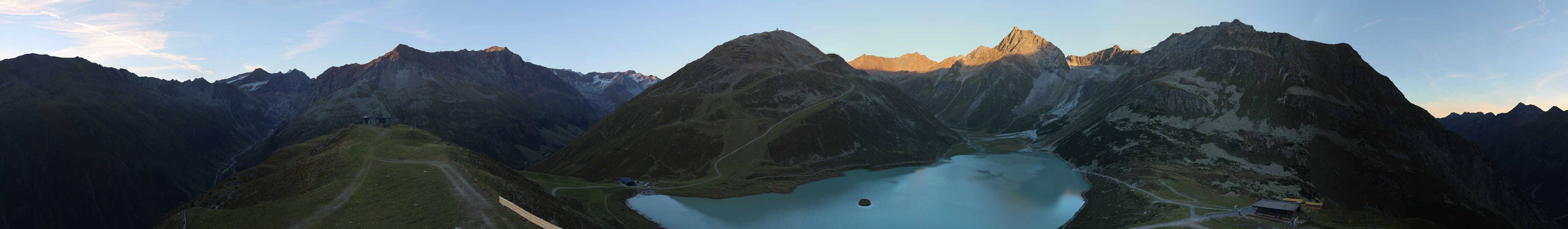 Archiv Foto Webcam Panoramablick auf den Rifflsee