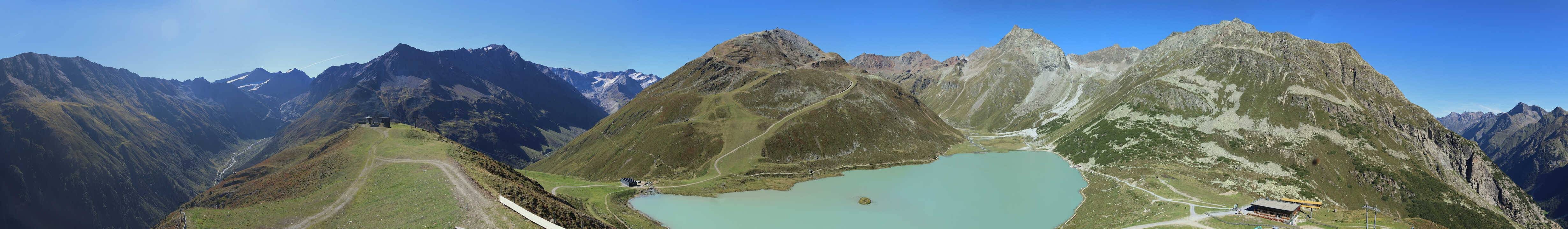 Archiv Foto Webcam Panoramablick auf den Rifflsee