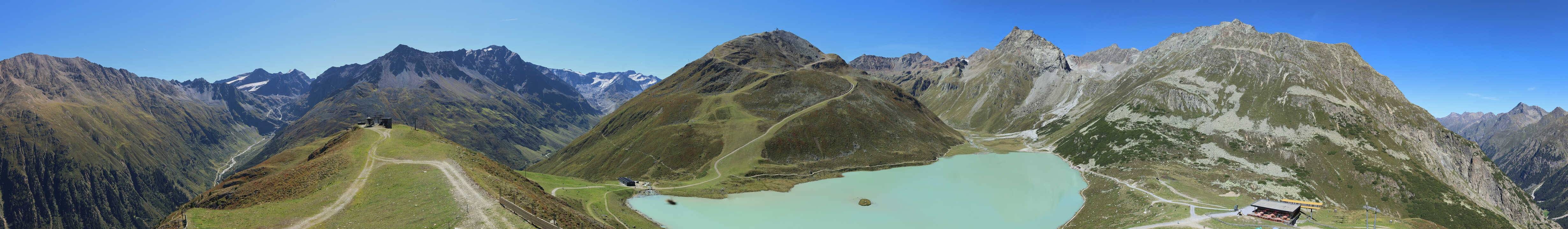 Archiv Foto Webcam Panoramablick auf den Rifflsee