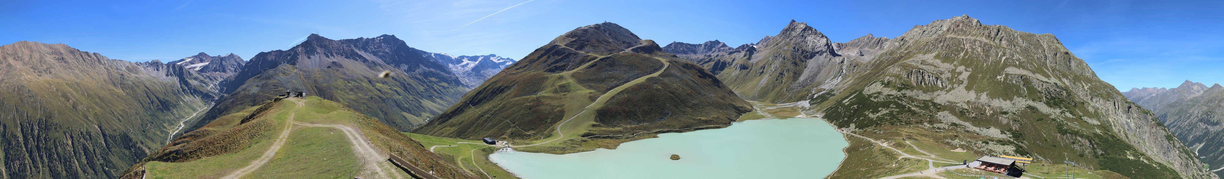 Archiv Foto Webcam Panoramablick auf den Rifflsee