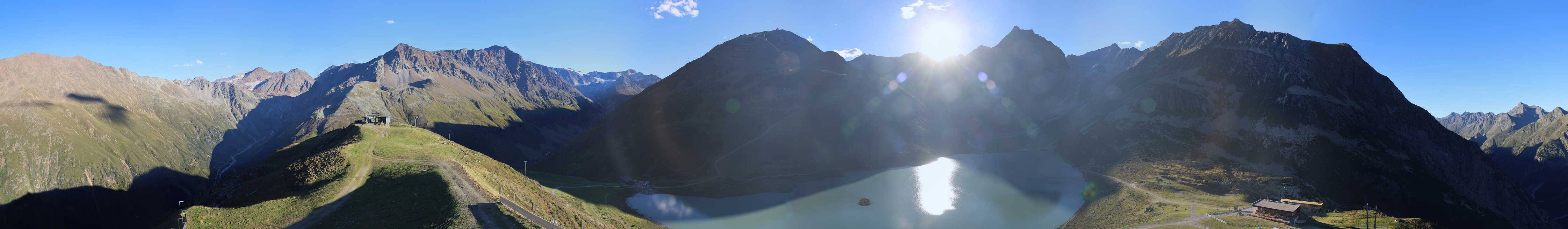 Archiv Foto Webcam Panoramablick auf den Rifflsee