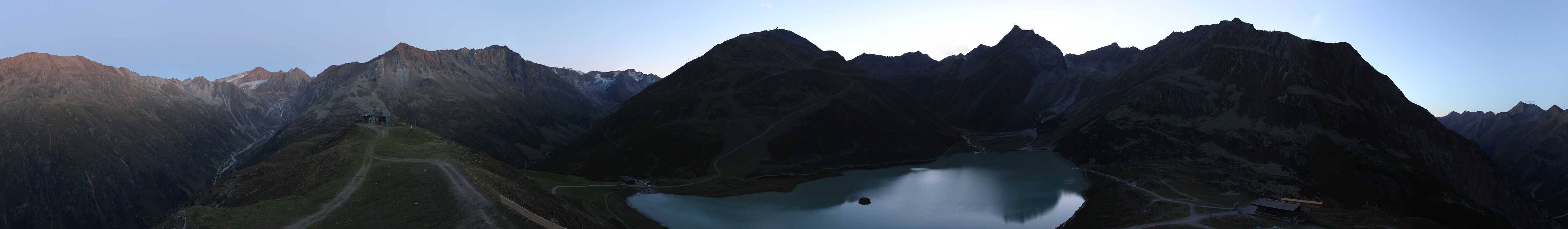 Archiv Foto Webcam Panoramablick auf den Rifflsee