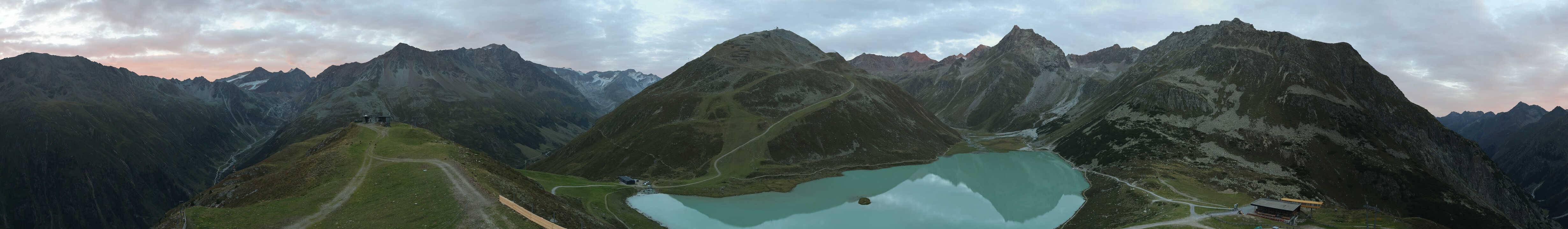 Archiv Foto Webcam Panoramablick auf den Rifflsee