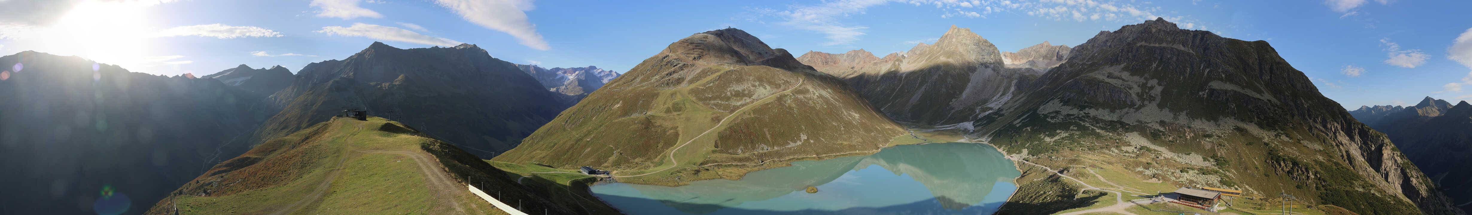 Archiv Foto Webcam Panoramablick auf den Rifflsee