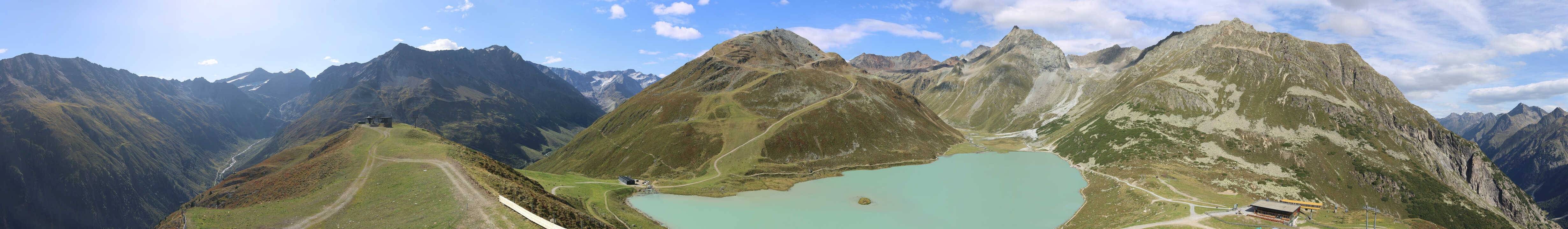 Archiv Foto Webcam Panoramablick auf den Rifflsee