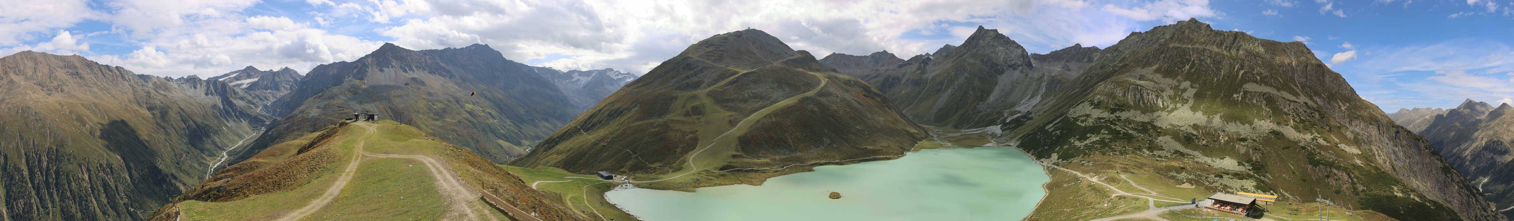Archiv Foto Webcam Panoramablick auf den Rifflsee