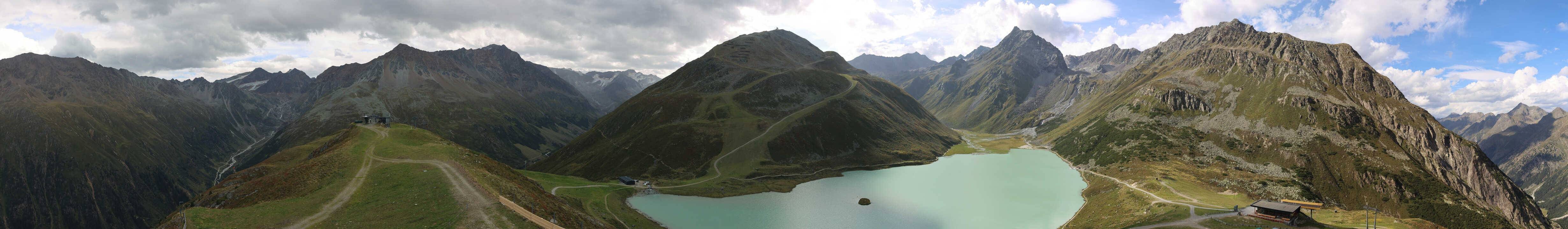 Archiv Foto Webcam Panoramablick auf den Rifflsee