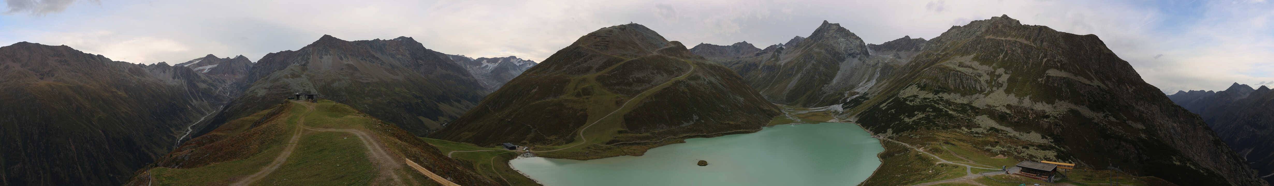 Archiv Foto Webcam Panoramablick auf den Rifflsee
