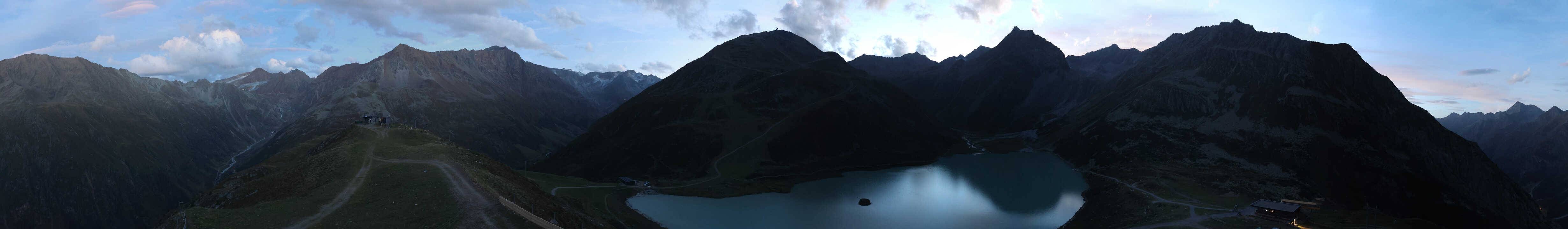 Archiv Foto Webcam Panoramablick auf den Rifflsee