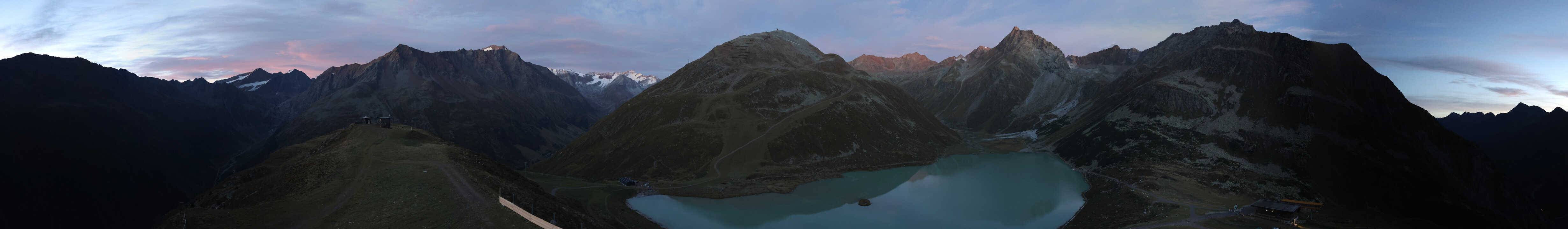 Archiv Foto Webcam Panoramablick auf den Rifflsee