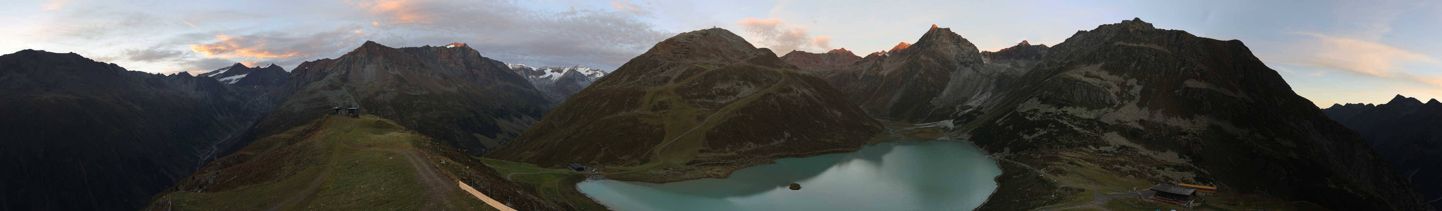 Archiv Foto Webcam Panoramablick auf den Rifflsee