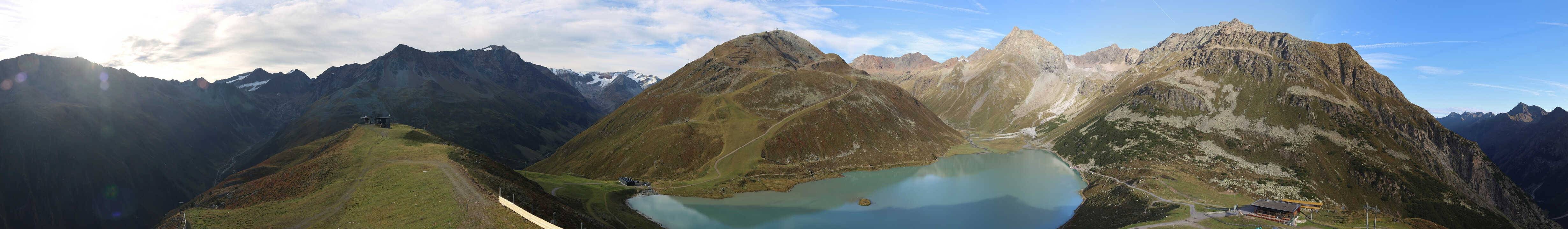 Archiv Foto Webcam Panoramablick auf den Rifflsee