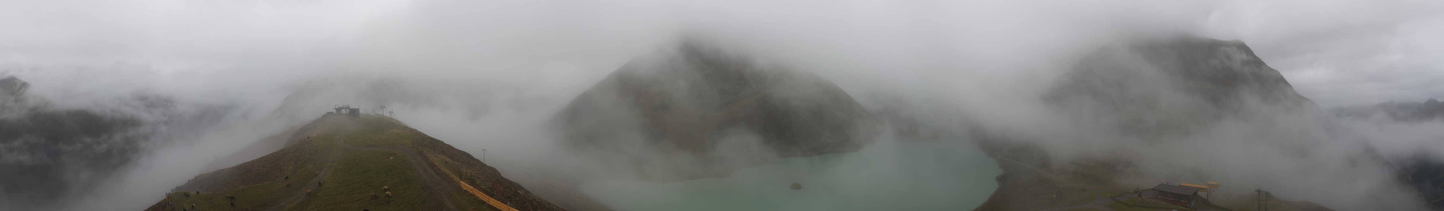 Archiv Foto Webcam Panoramablick auf den Rifflsee