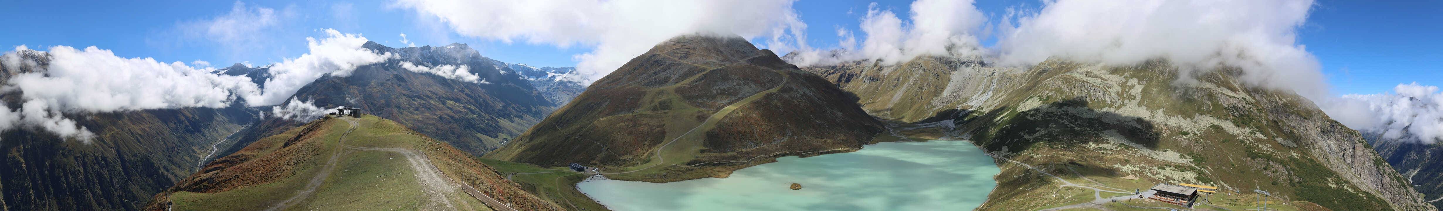 Archiv Foto Webcam Panoramablick auf den Rifflsee