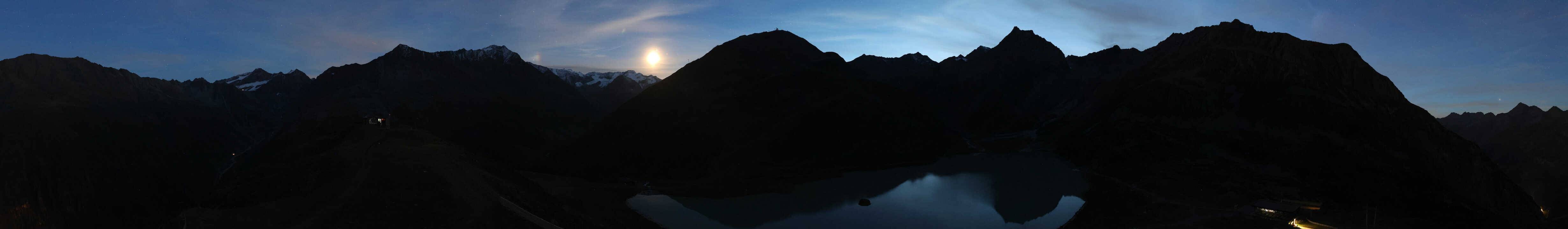 Archiv Foto Webcam Panoramablick auf den Rifflsee