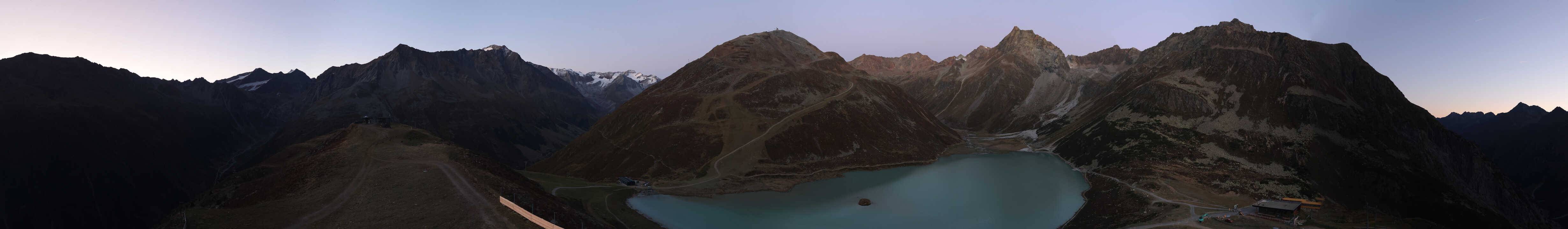 Archiv Foto Webcam Panoramablick auf den Rifflsee