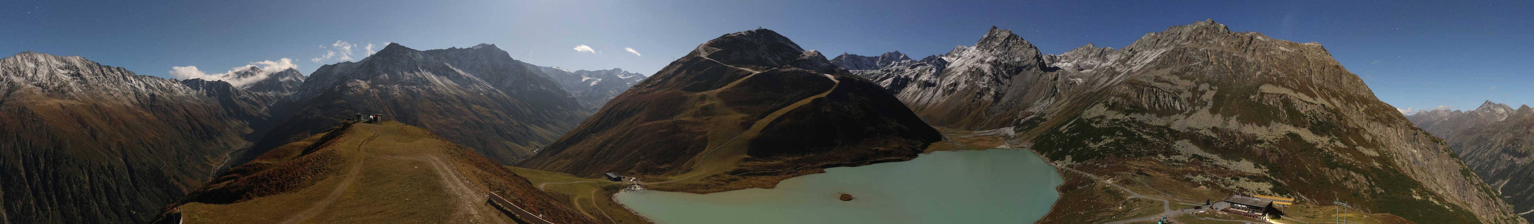 Archived image Webcam Pitztal - Rifflsee