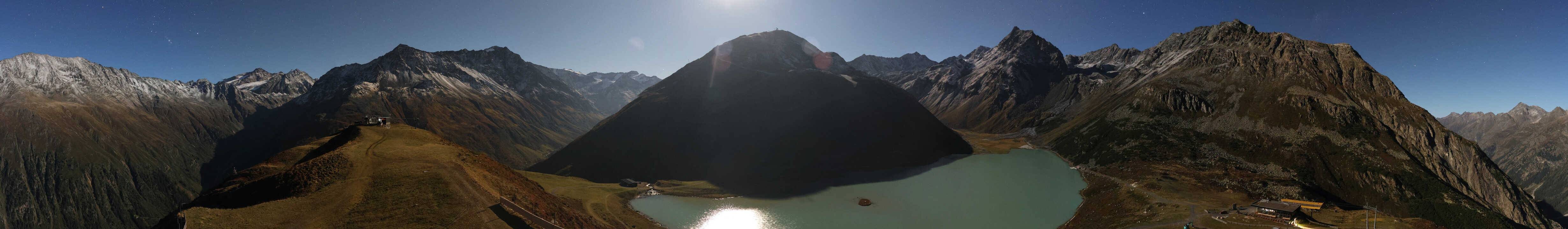 Archived image Webcam Pitztal - Rifflsee