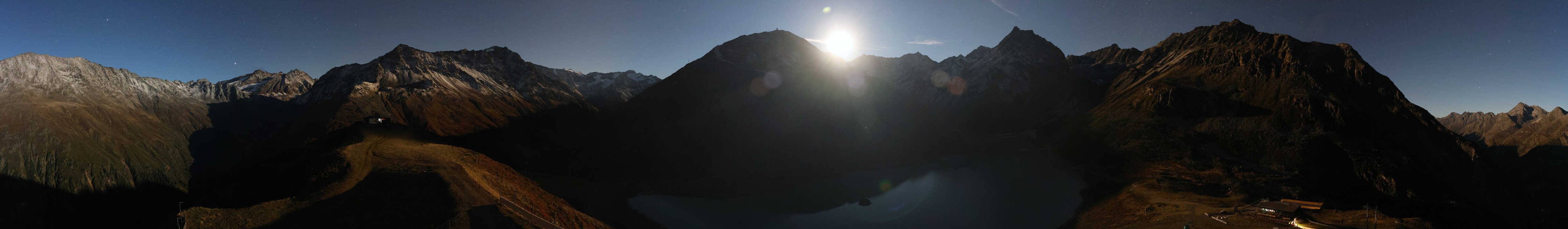 Archived image Webcam Pitztal - Rifflsee