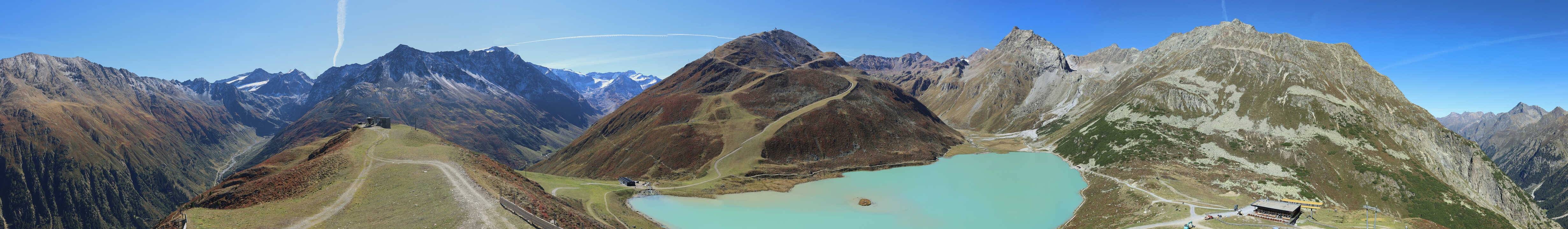 Archived image Webcam Pitztal - Rifflsee