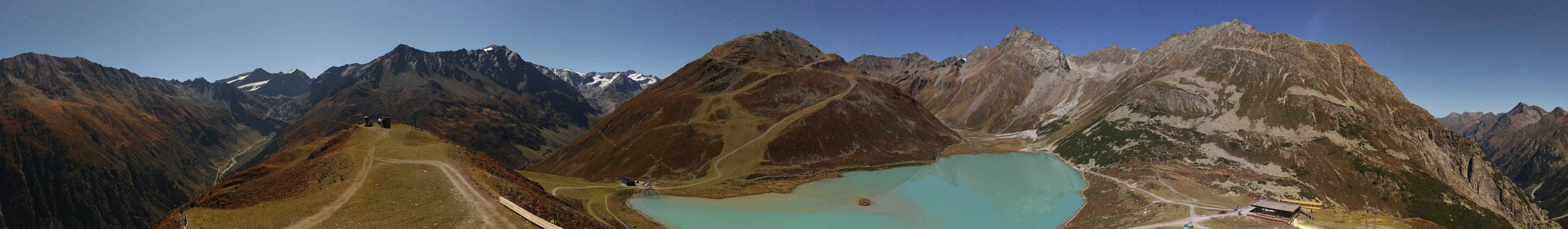 Archiv Foto Webcam Panoramablick auf den Rifflsee