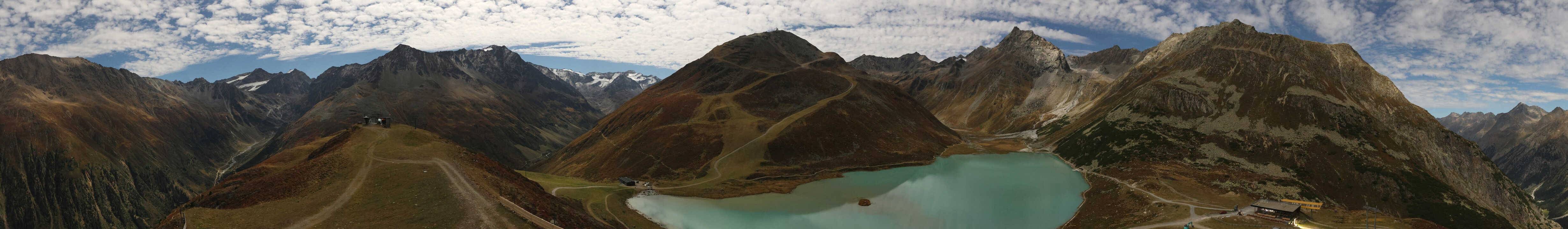 Archiv Foto Webcam Panoramablick auf den Rifflsee