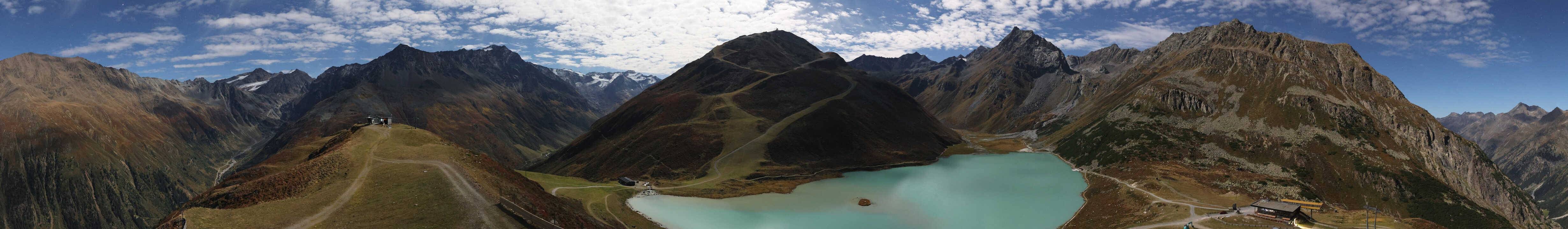 Archiv Foto Webcam Panoramablick auf den Rifflsee