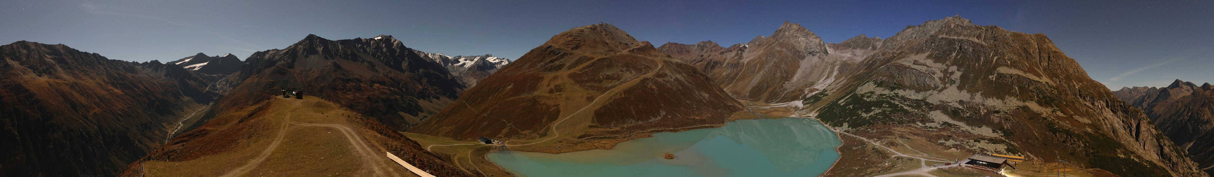 Archiv Foto Webcam Panoramablick auf den Rifflsee