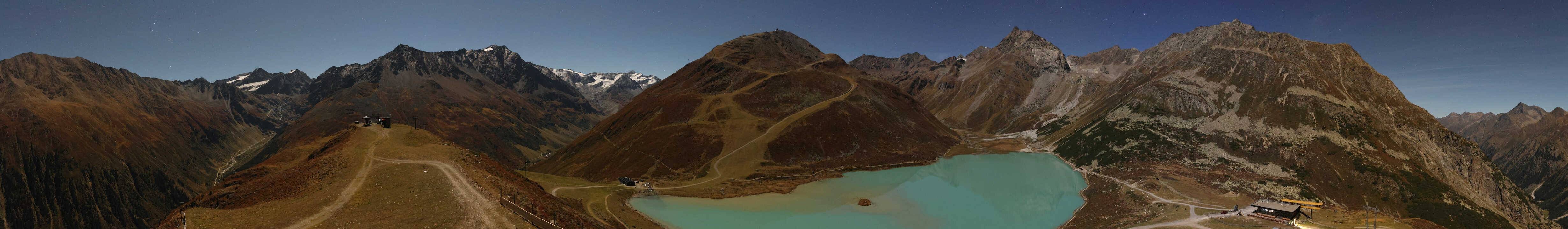 Archiv Foto Webcam Panoramablick auf den Rifflsee