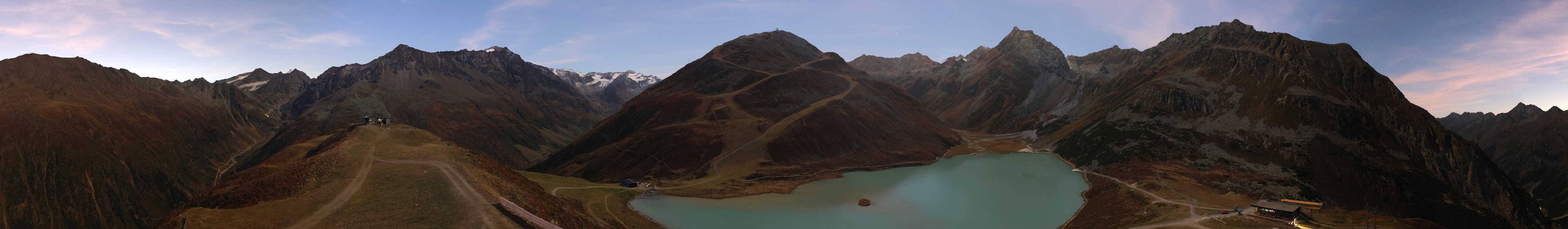 Archiv Foto Webcam Panoramablick auf den Rifflsee