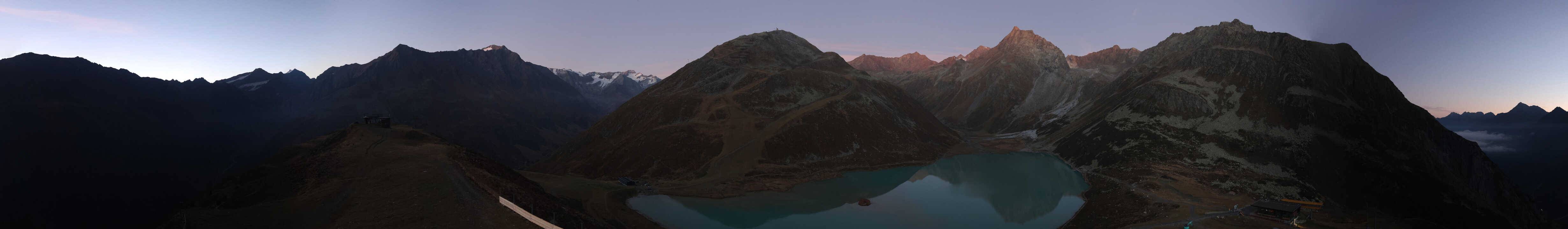 Archiv Foto Webcam Panoramablick auf den Rifflsee
